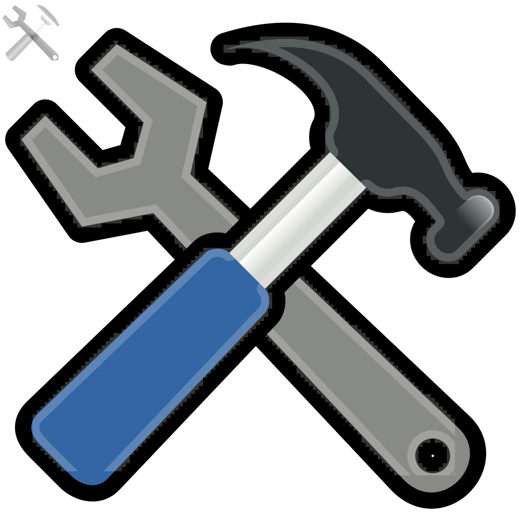 Hammer Spanner Icon clipart preview