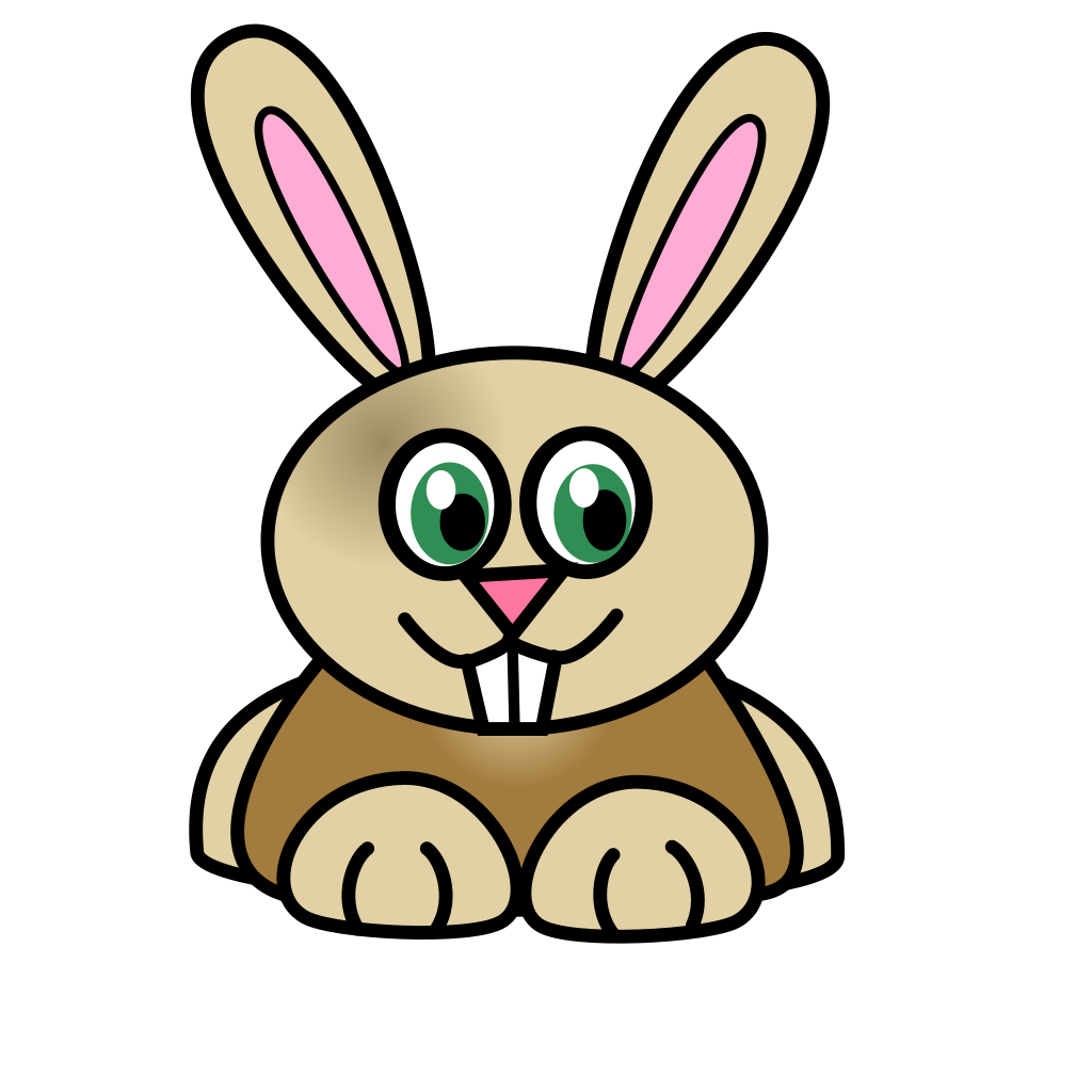 Happy Rabbit Character clipart preview