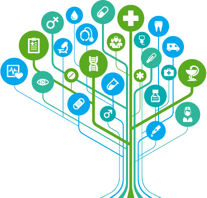 Healthcare Tree Transparent PNG clipart preview