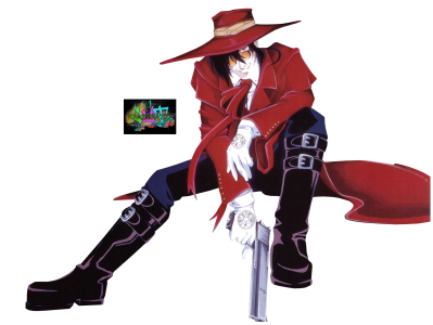 Hellsing Red Character Weapon clipart preview