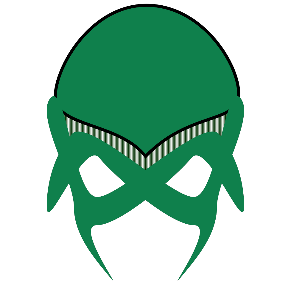 Hockey Mask Green clipart preview