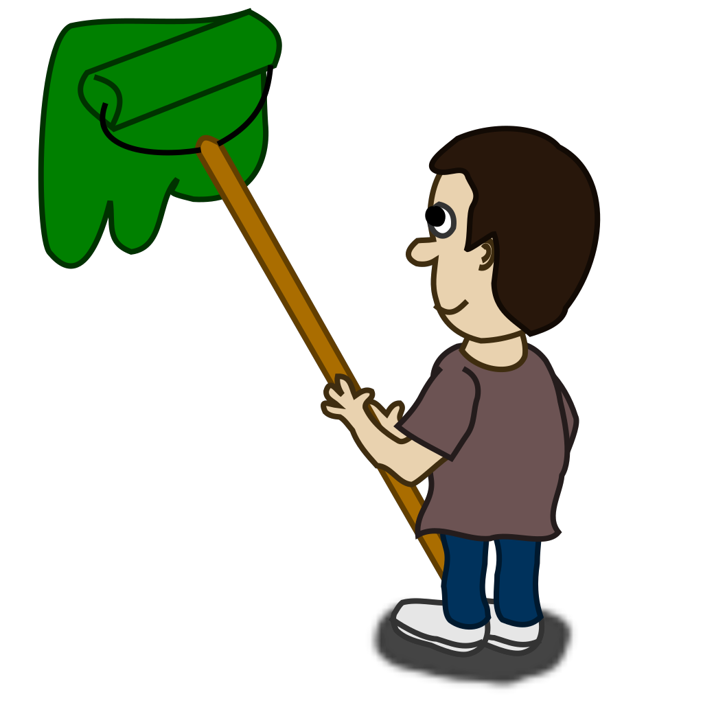 House Painter Comic Character clipart preview