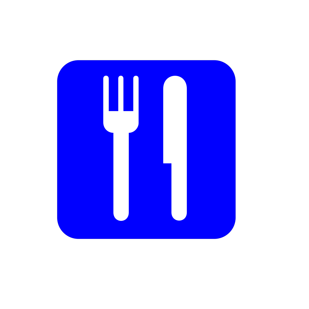 Knife Blue Folk Icon clipart preview