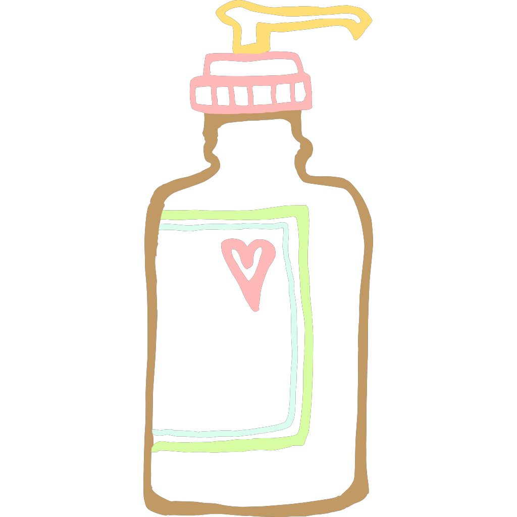 Lotion Push Bottle Baby clipart preview