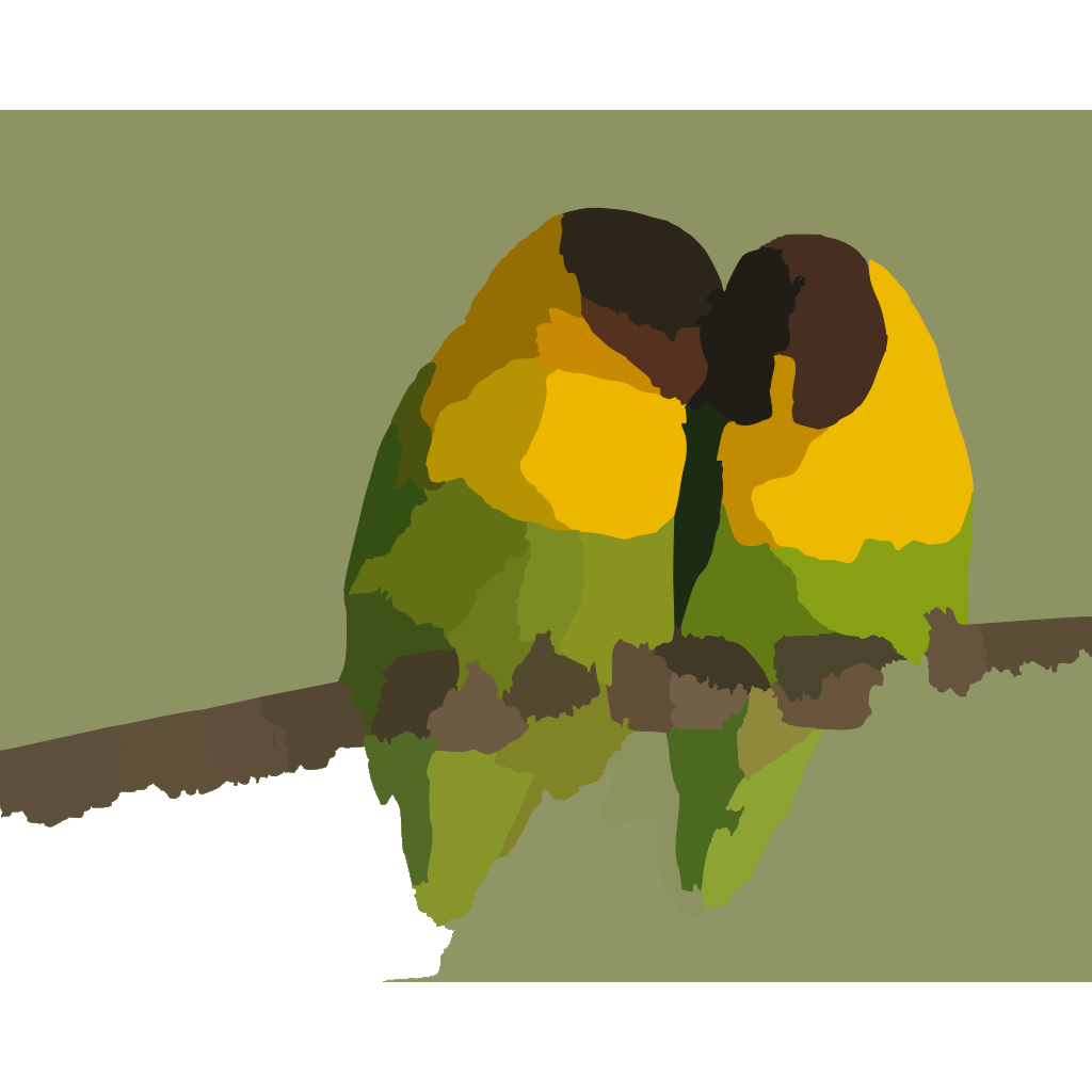 Love Birds Drawing clipart free download