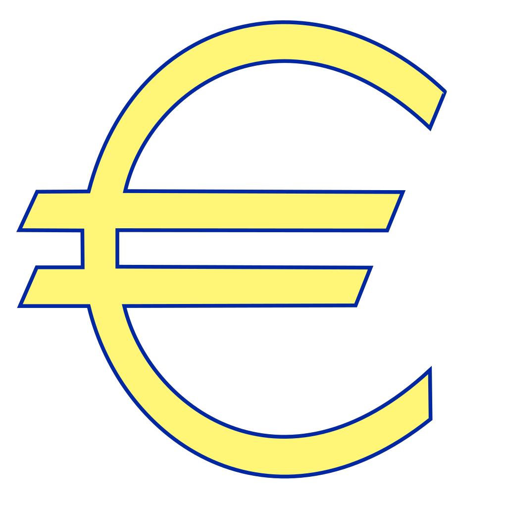 Money Euro Simple Icon clipart free download