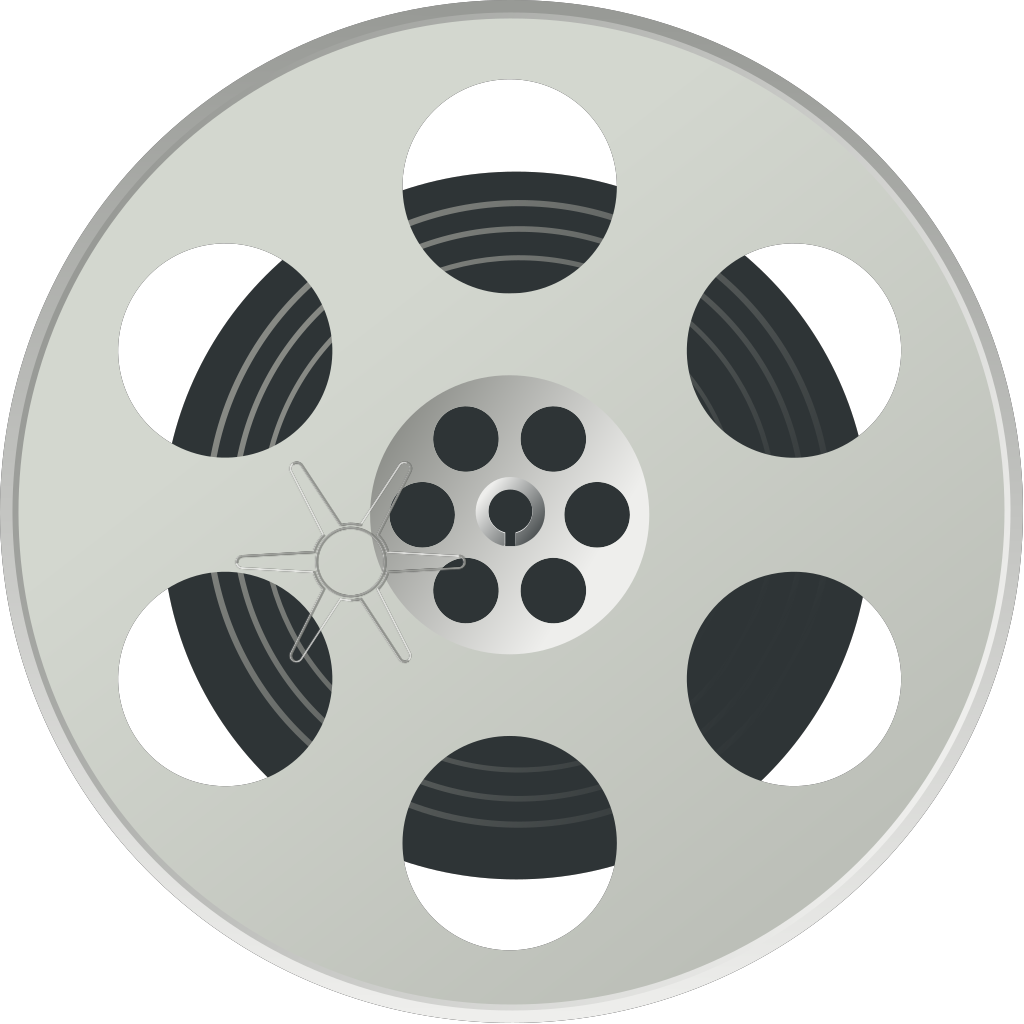 Movie Reel Icon clipart preview