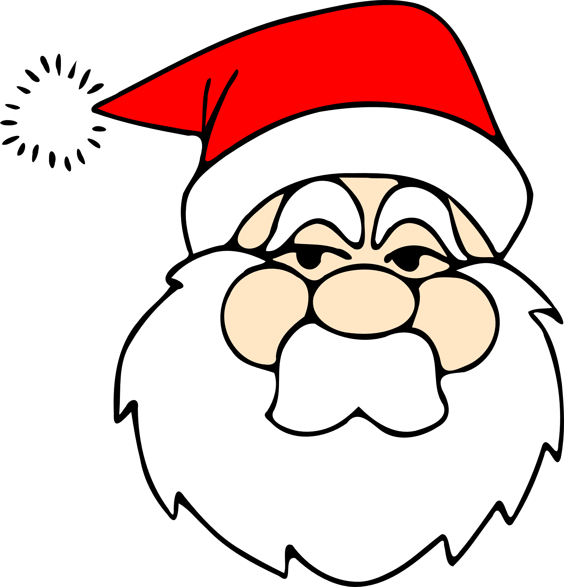 Ninja Santa Noel Daddy clipart preview