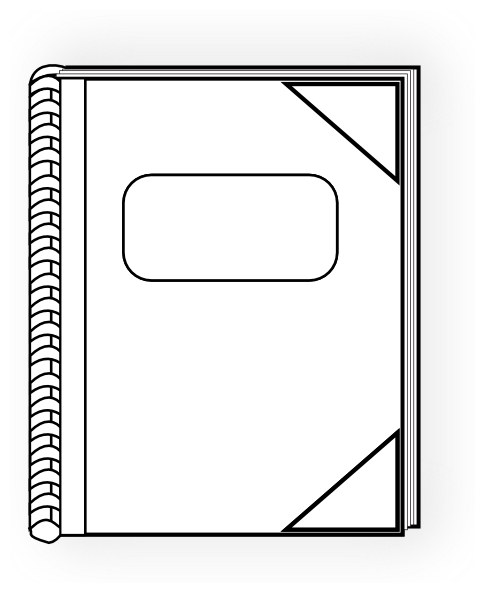 Notebook Drawing  clipart preview