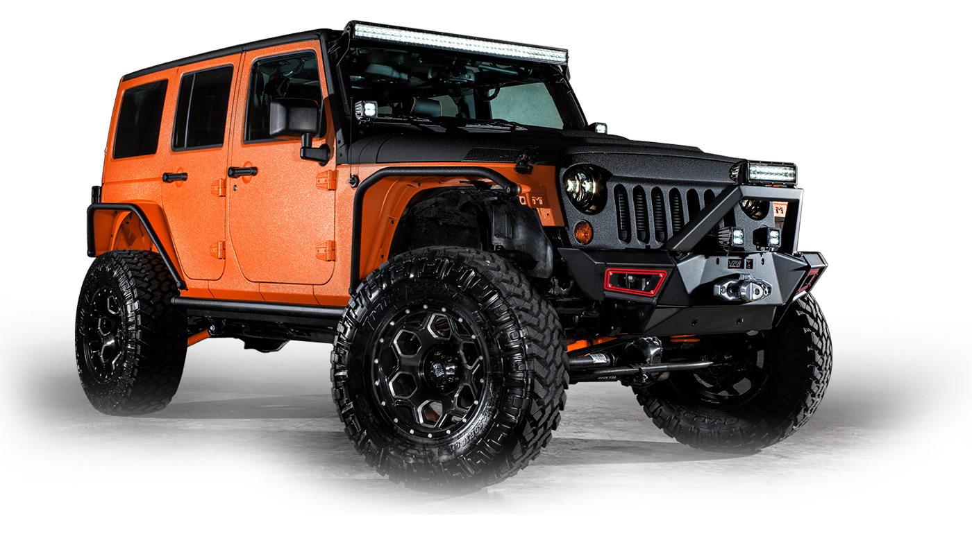 Orange Jeep Transparent PNG clipart preview