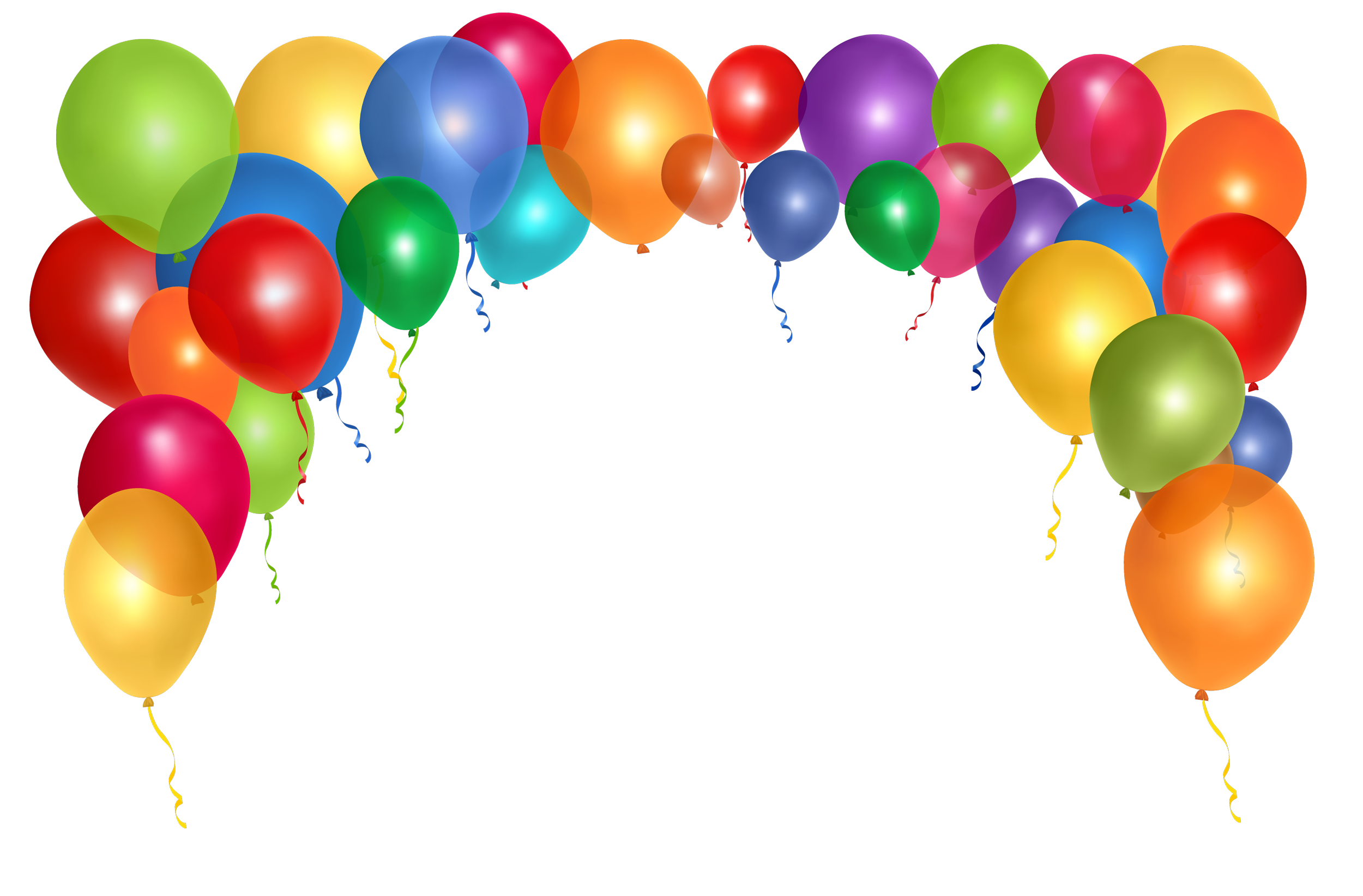 Party Balloons Background clipart preview