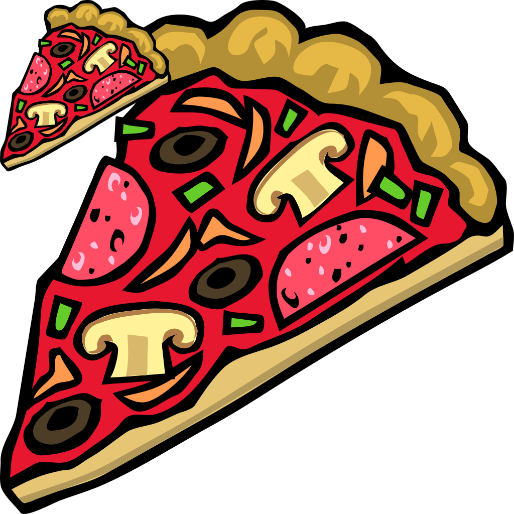 Pepperoni Pizza Slice clipart preview