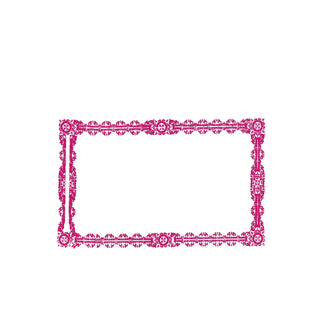 Pink Frame Outline clipart preview