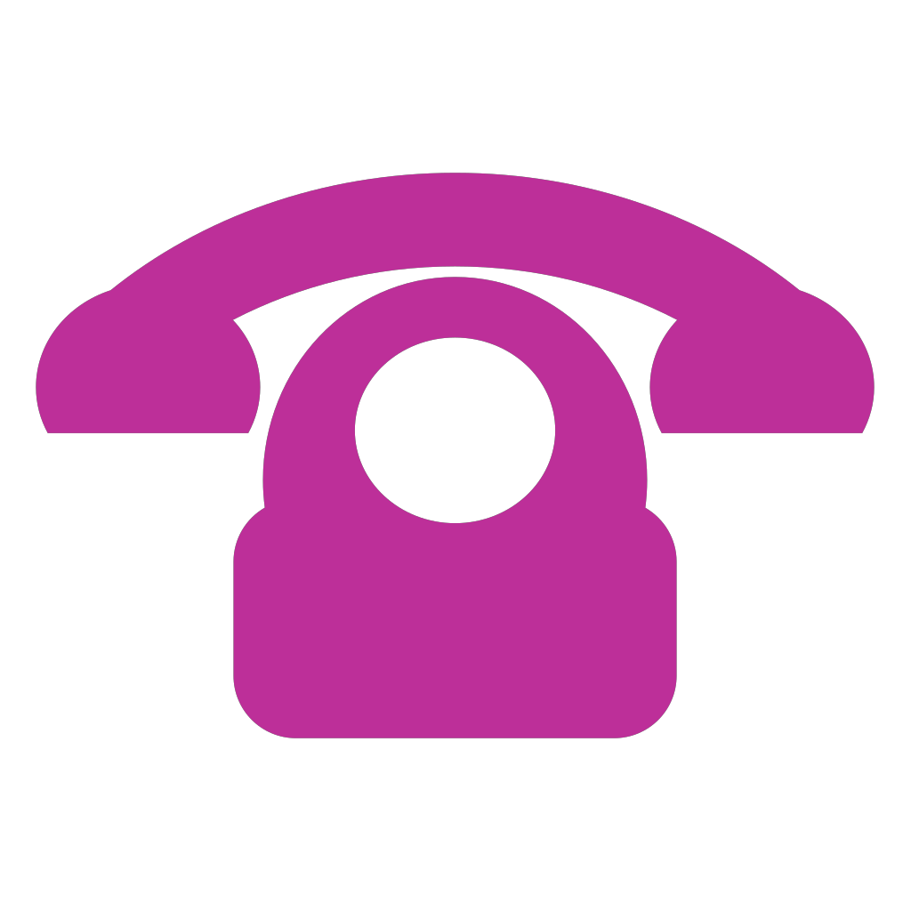 Pink Telephone Icon clipart preview