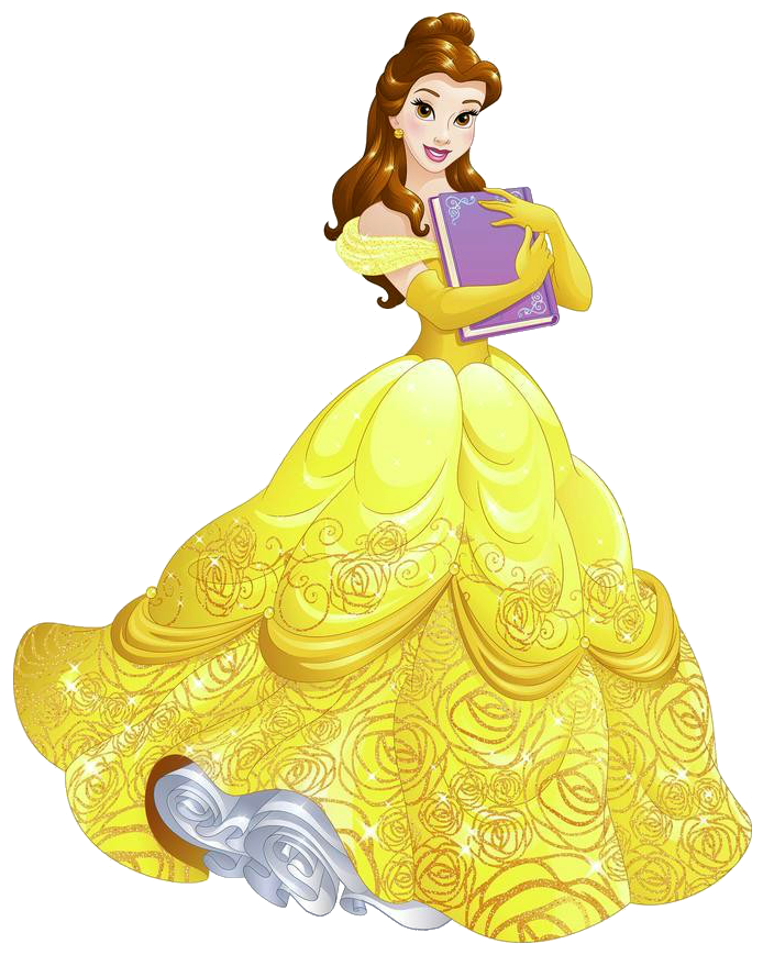 Princess Belle PNG Photography Disney clipart preview