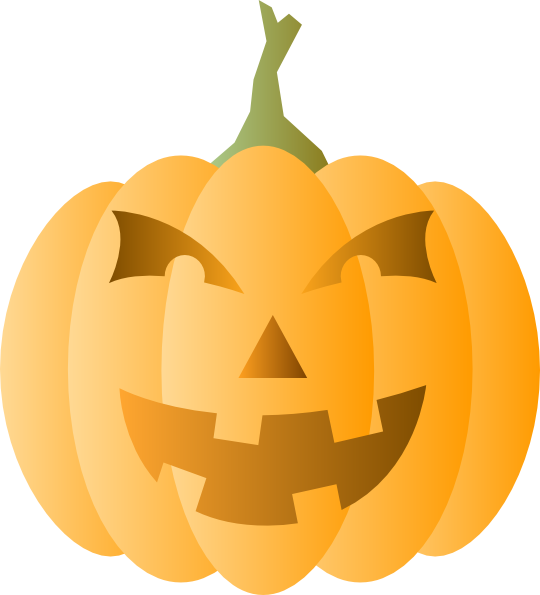 Pumpkin Halloween party clipart preview