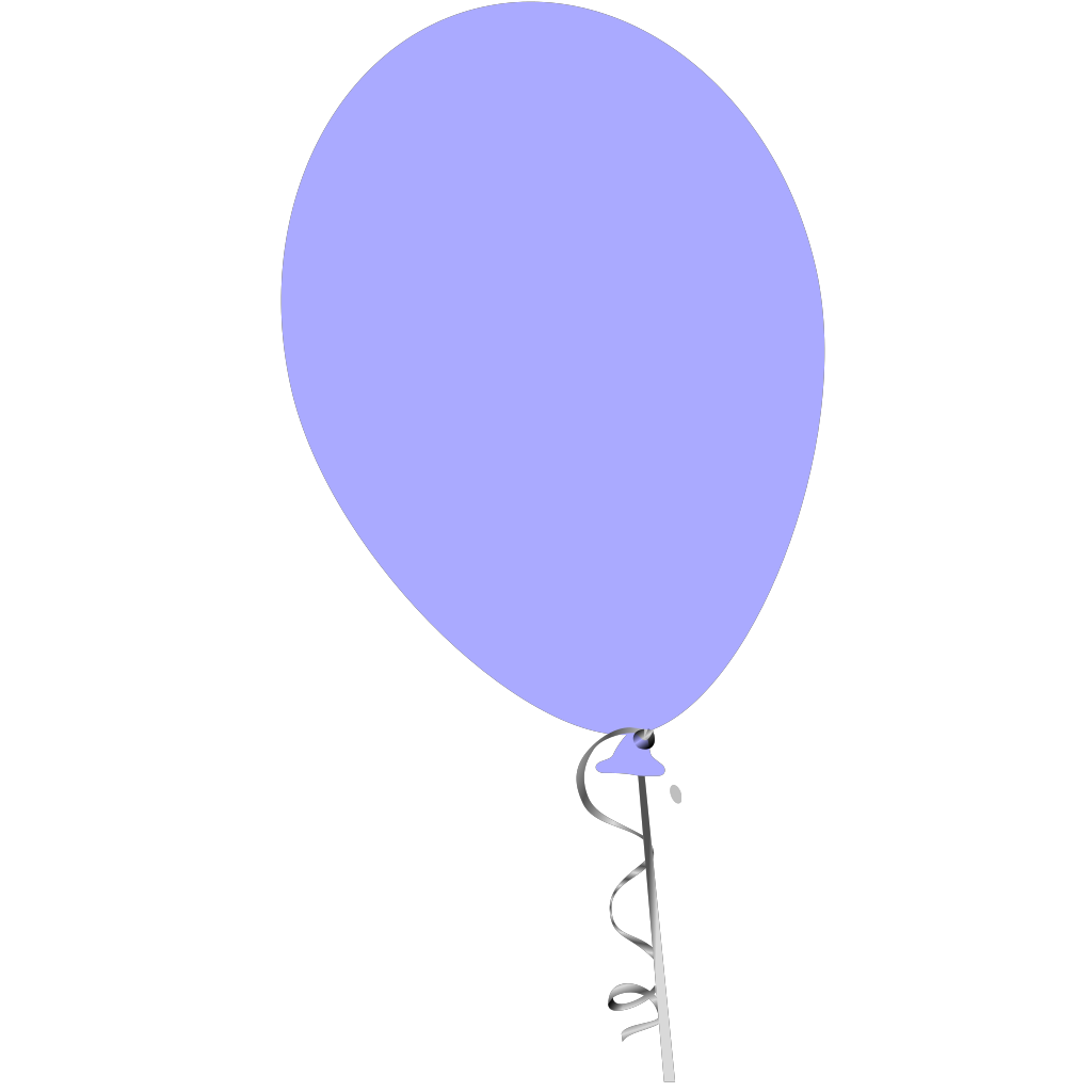 Purple Balloons clipart free download