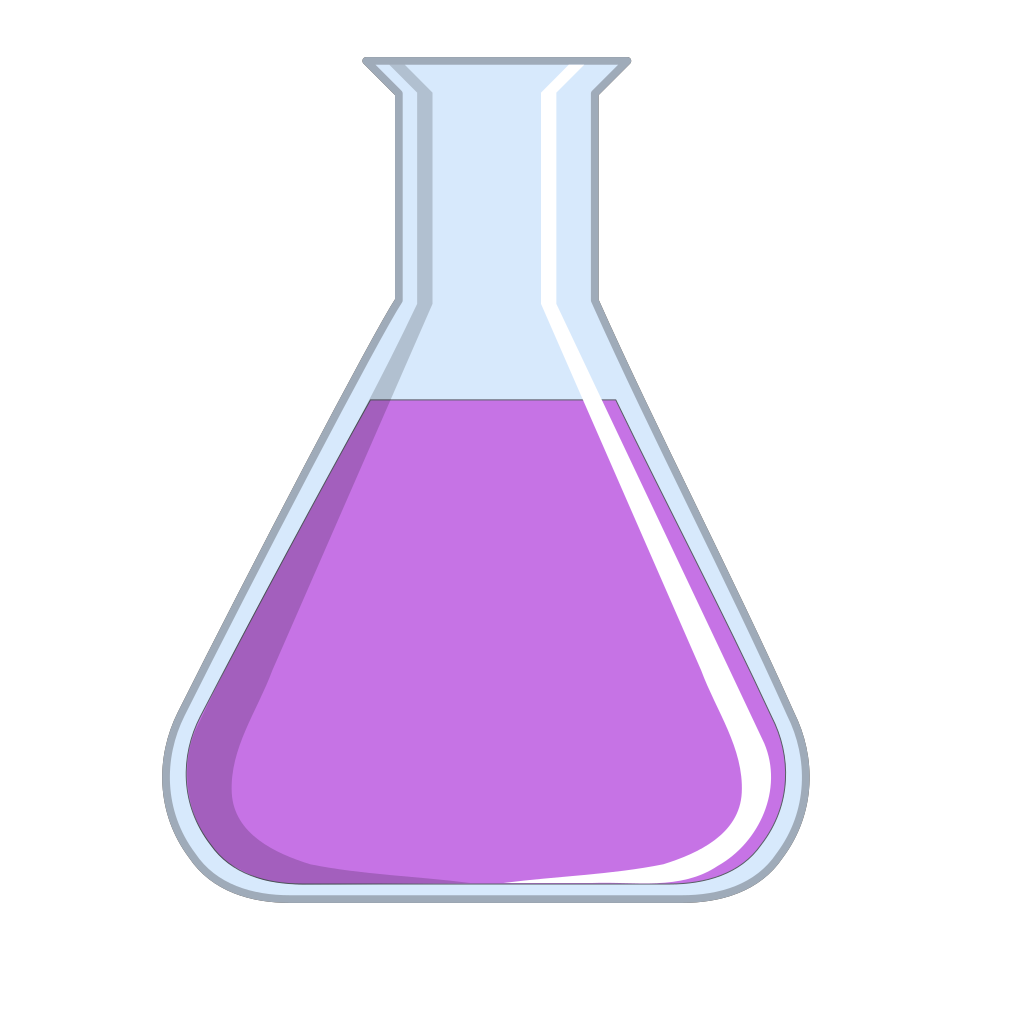 Purple Chemistry Flusk clipart preview