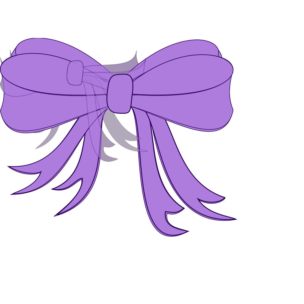 Purple Ribbon Png clipart free download