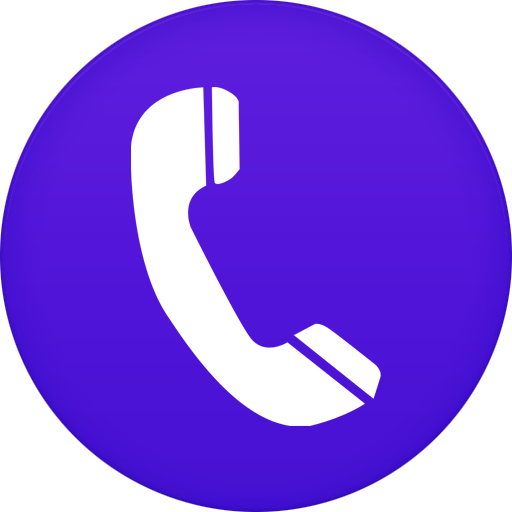 Purple Telephone PNG clipart free download