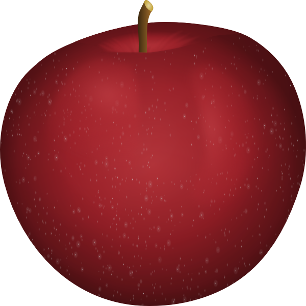 Red Apple Png  clipart free download