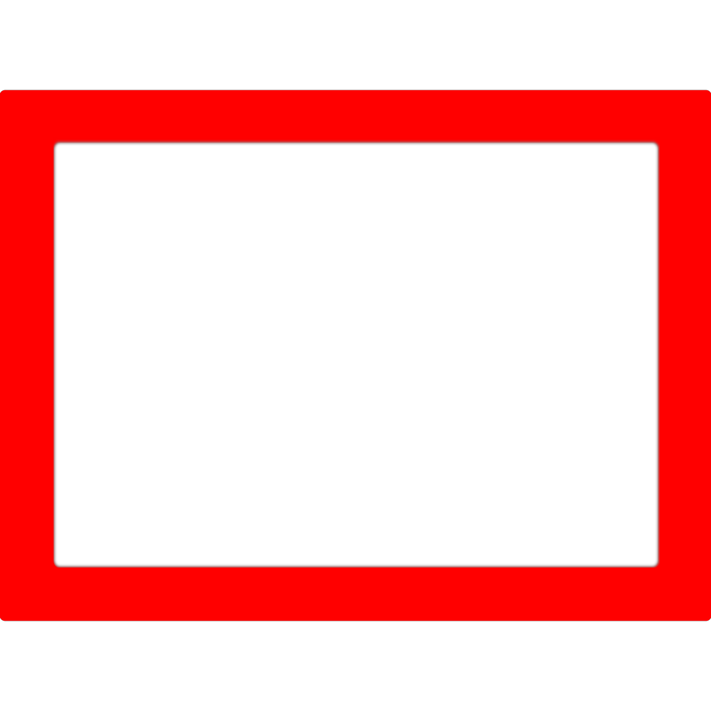 Red Frame Outline clipart preview