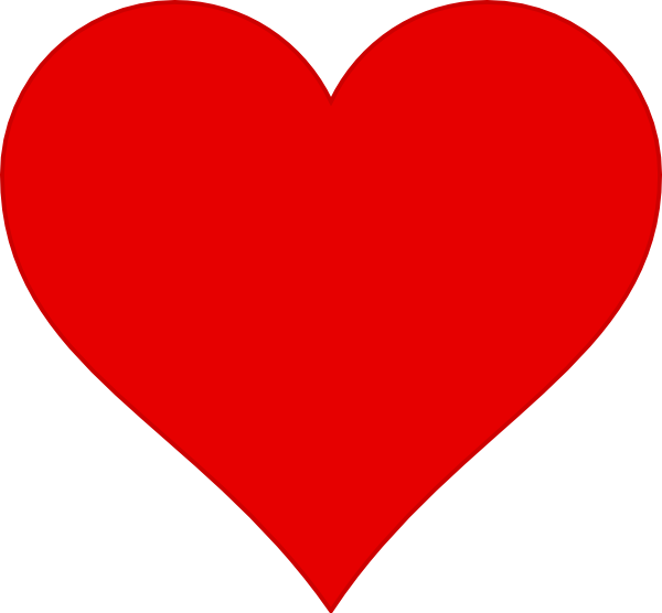 Red Heart Png  clipart free download