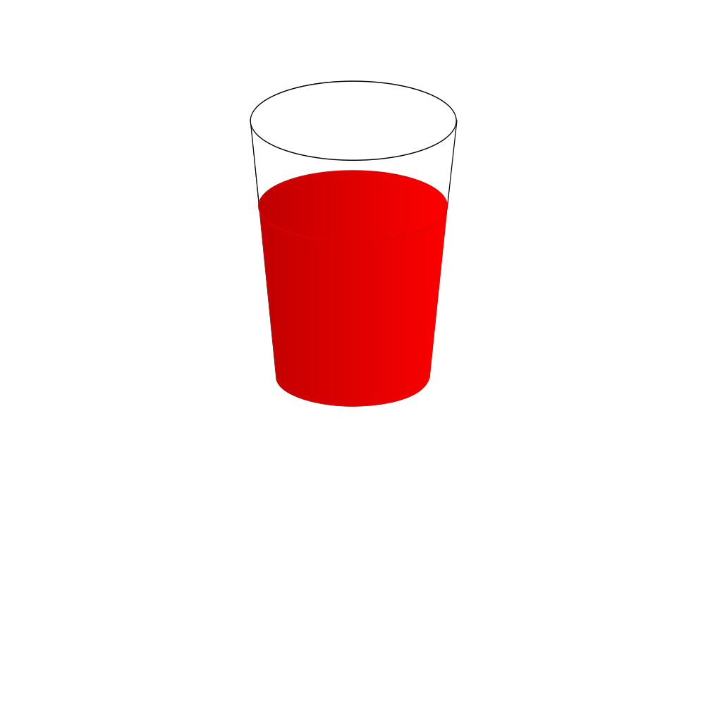 Red Punch Glass clipart preview