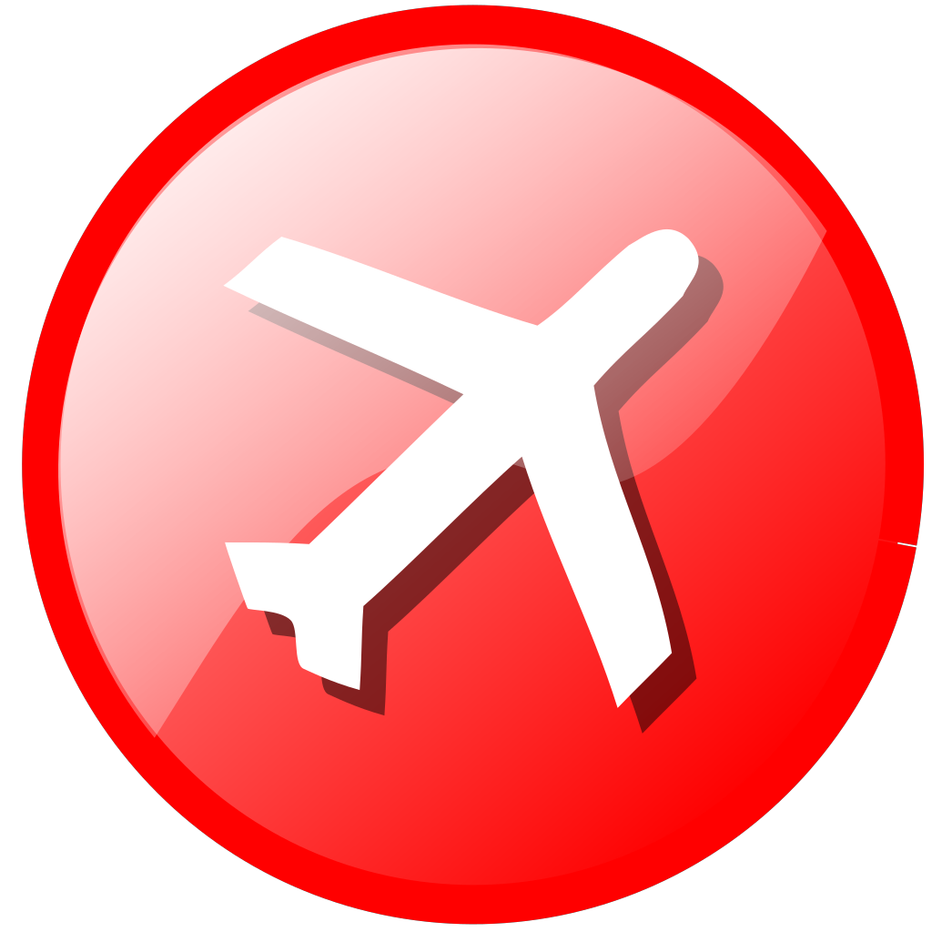 Red Travel Icon clipart preview