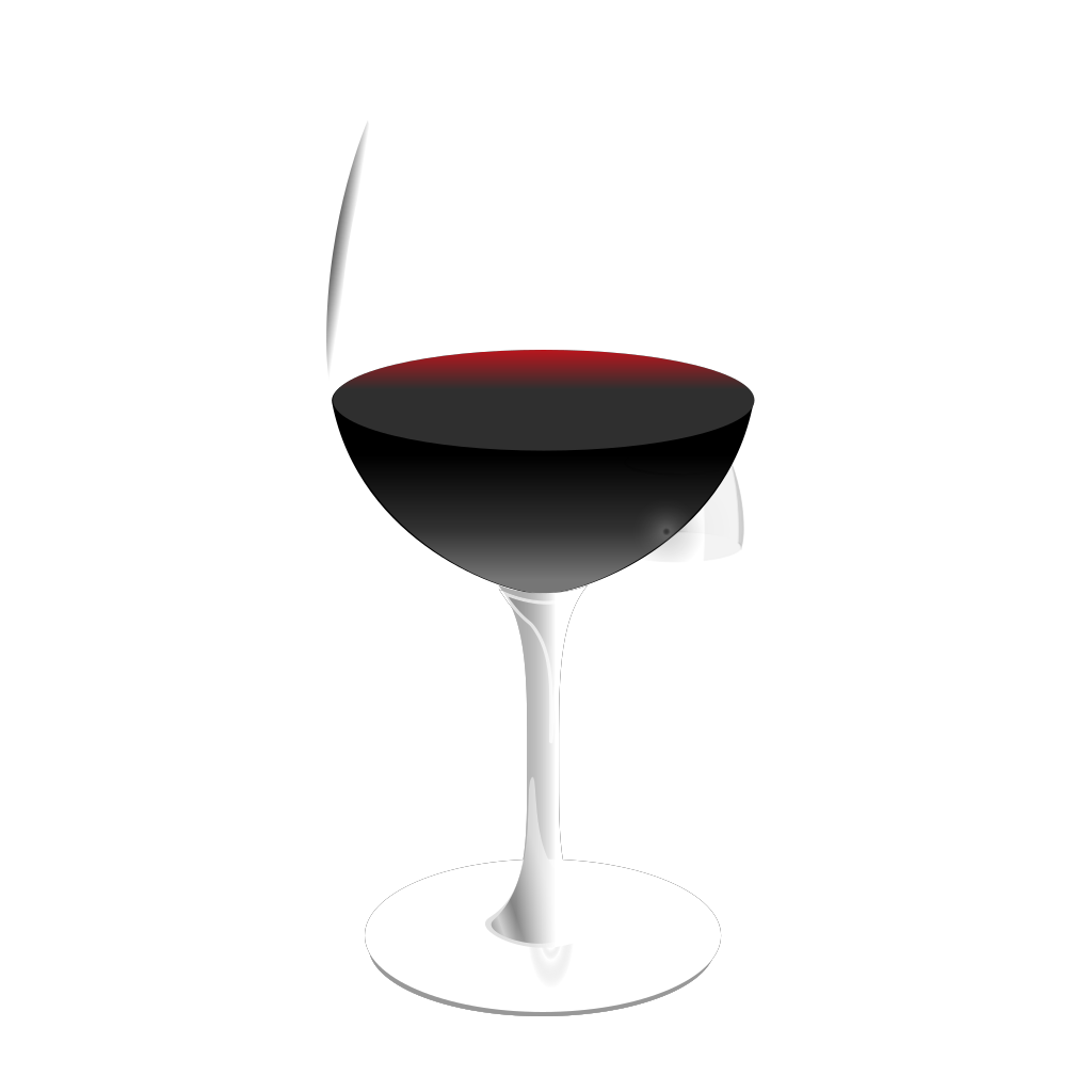 Red Wine Glass Icon clipart preview