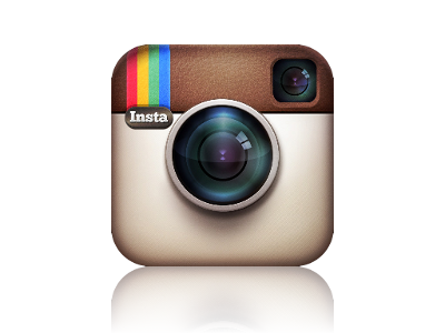 Reflected Instagram Icon clipart preview