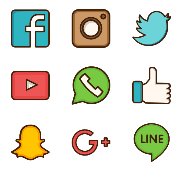 Social Media Icon Clipart clipart preview