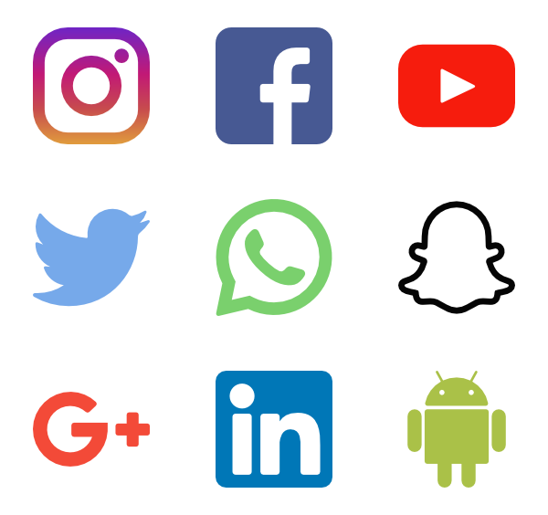 Social Media Logo Icons clipart preview