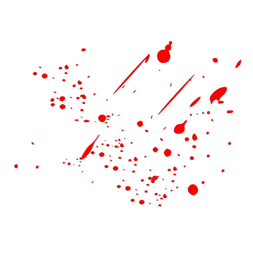 Splatter Red Blood Border Background clipart preview