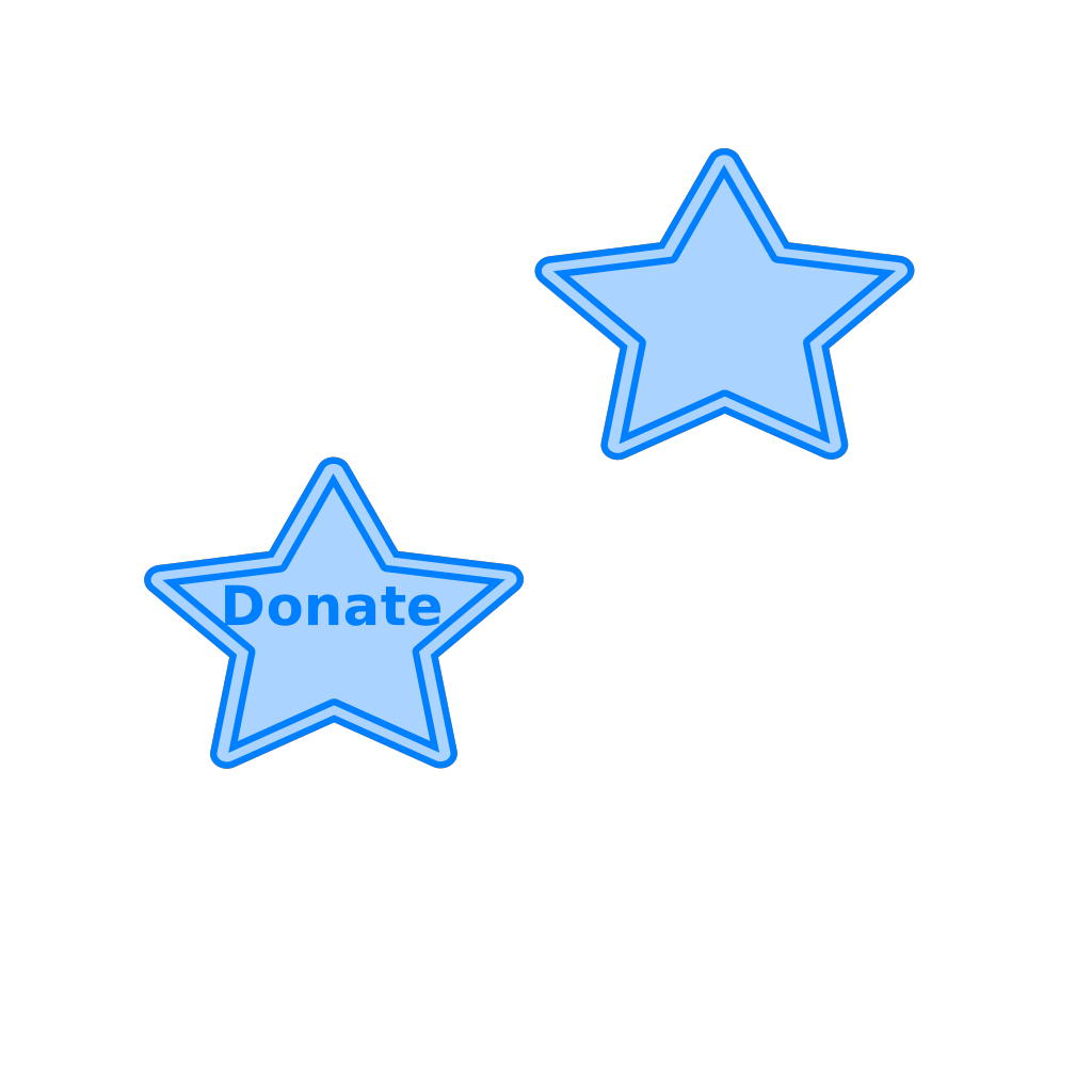 Star Donate Now Button clipart preview