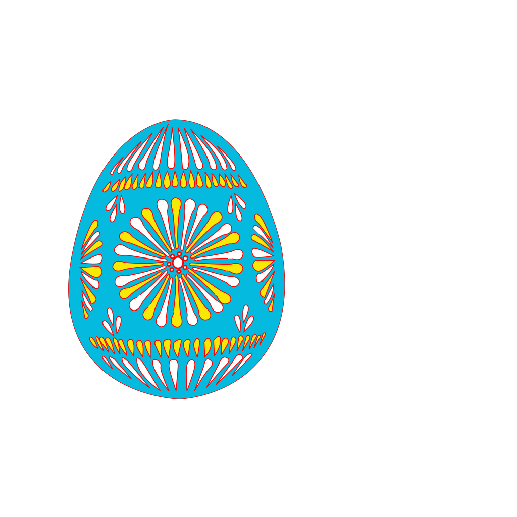 Star Eggs Easter clip art clipart preview