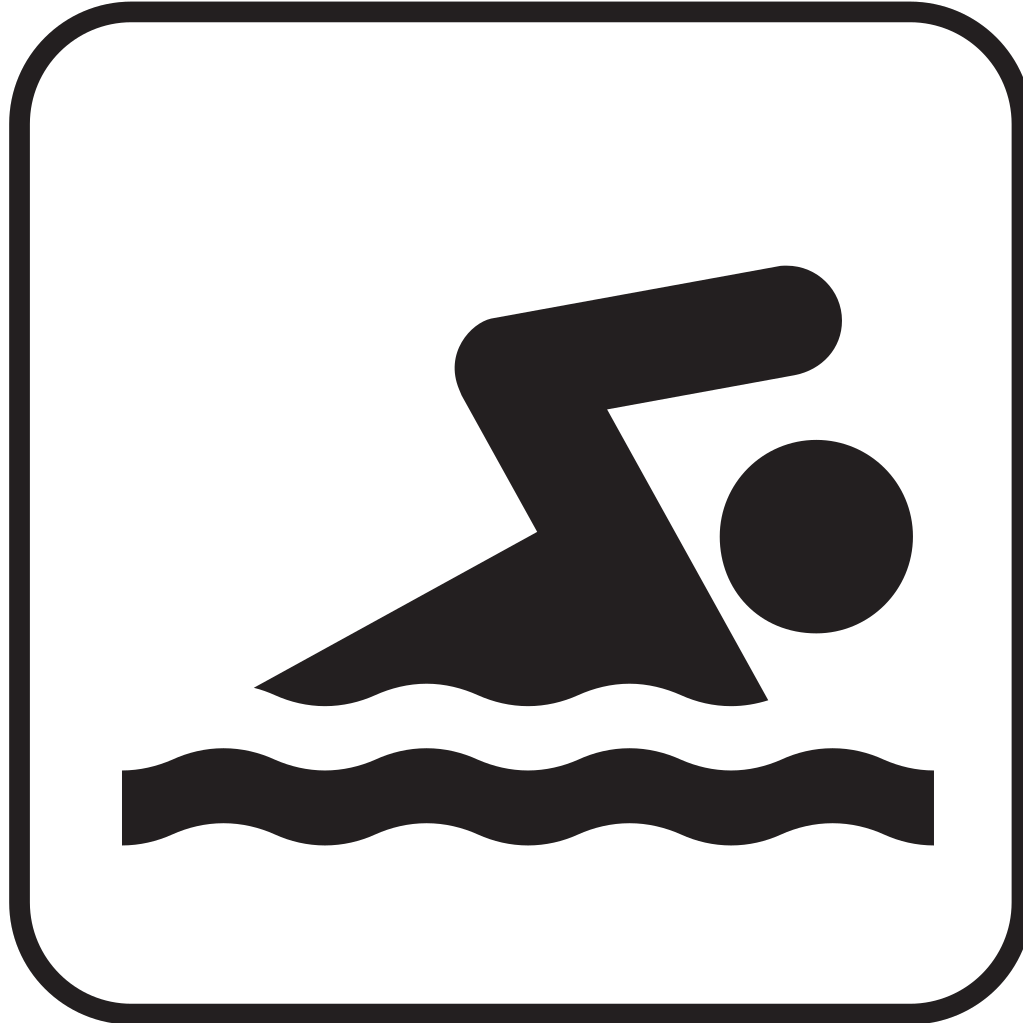 Swimming Sign Icon clipart preview