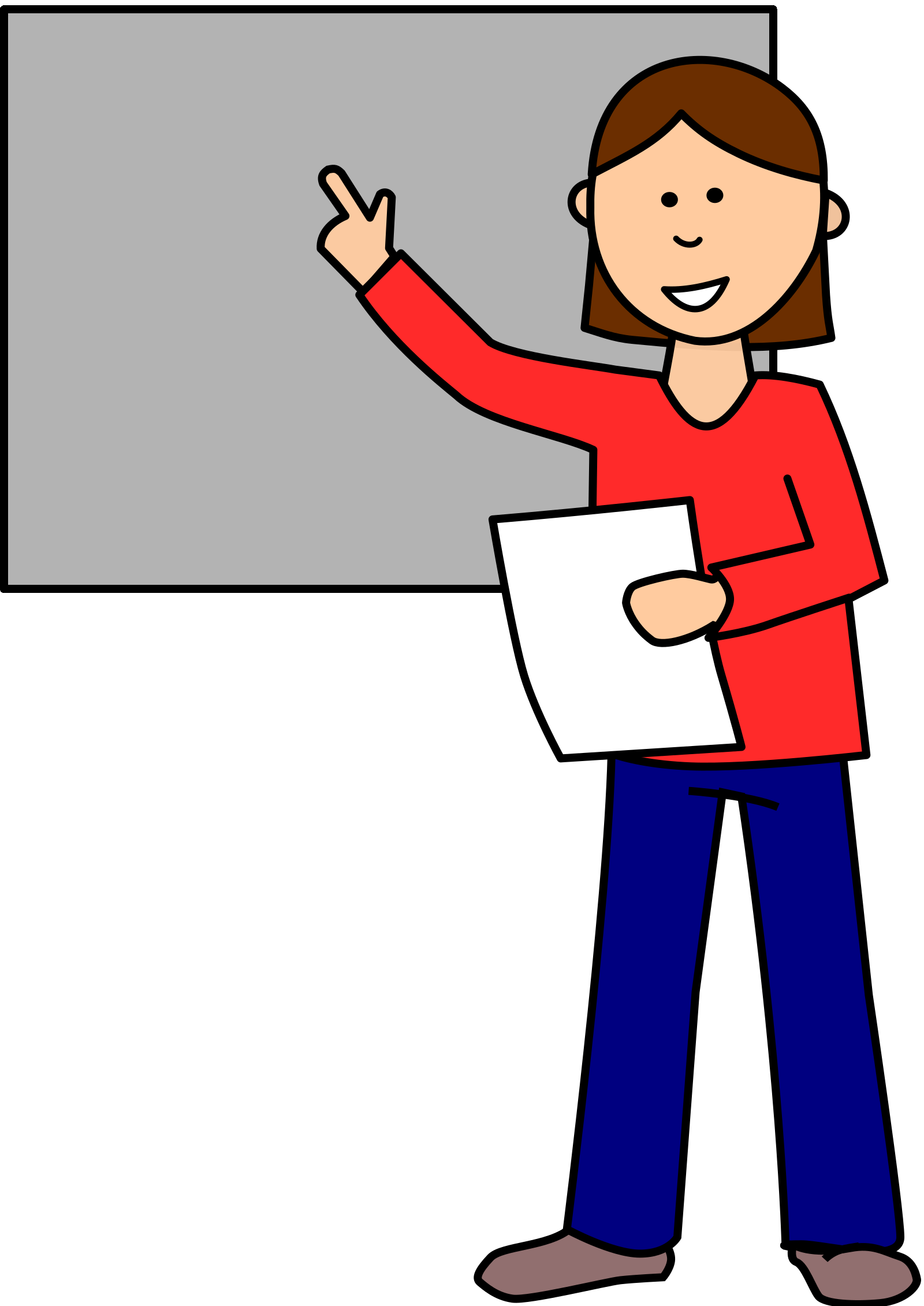 Teacher Drawing  clipart free download