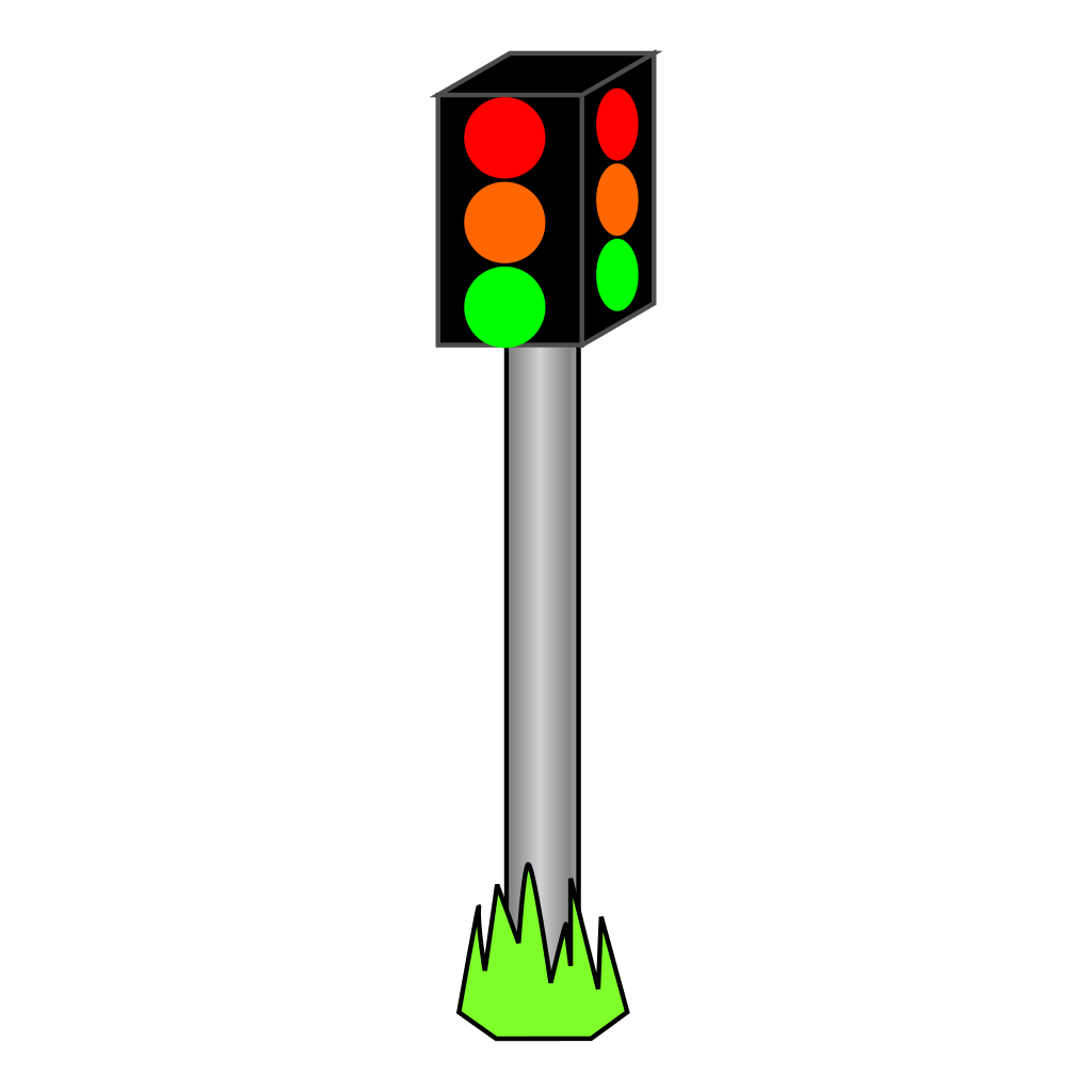 Traffic Light Vector Icon clipart preview