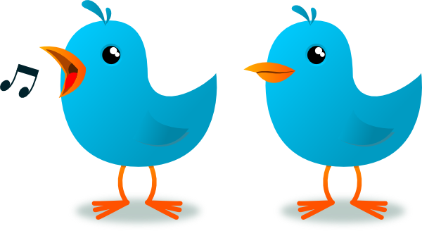 Twitter Bird Mascot Clipart clipart preview