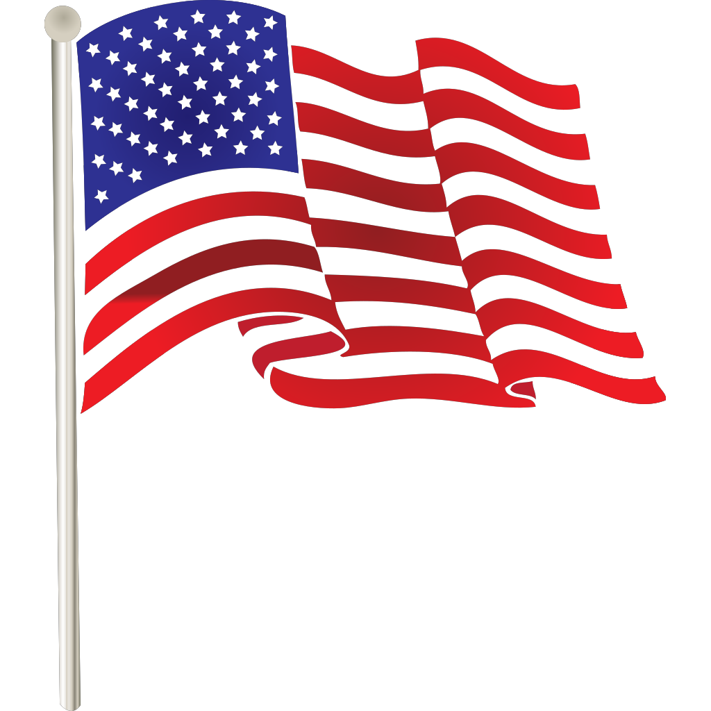 Usa Flag Badge clipart preview