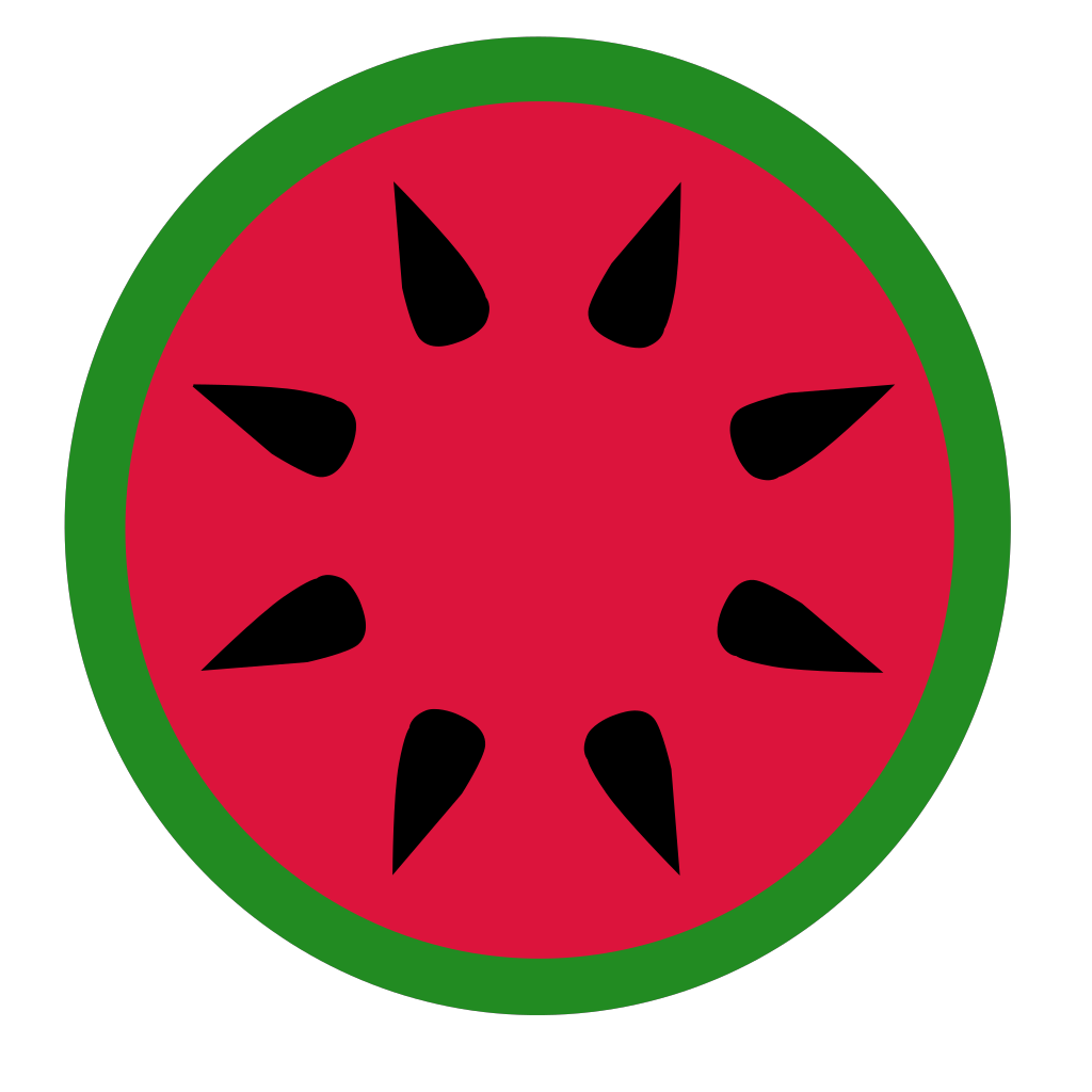 Watermelon Piece Icon clipart preview