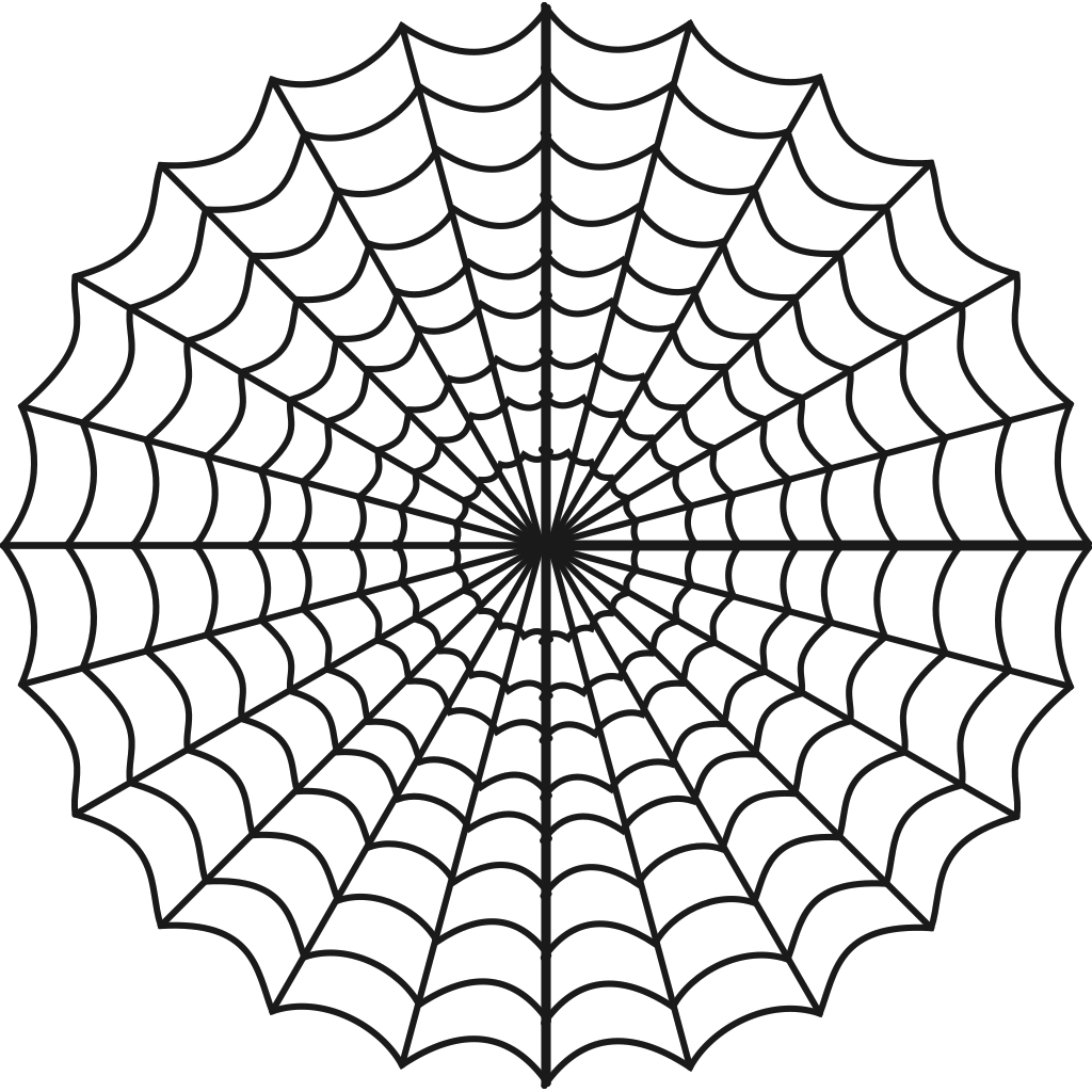 Web Spider Halloween Transparent clipart preview