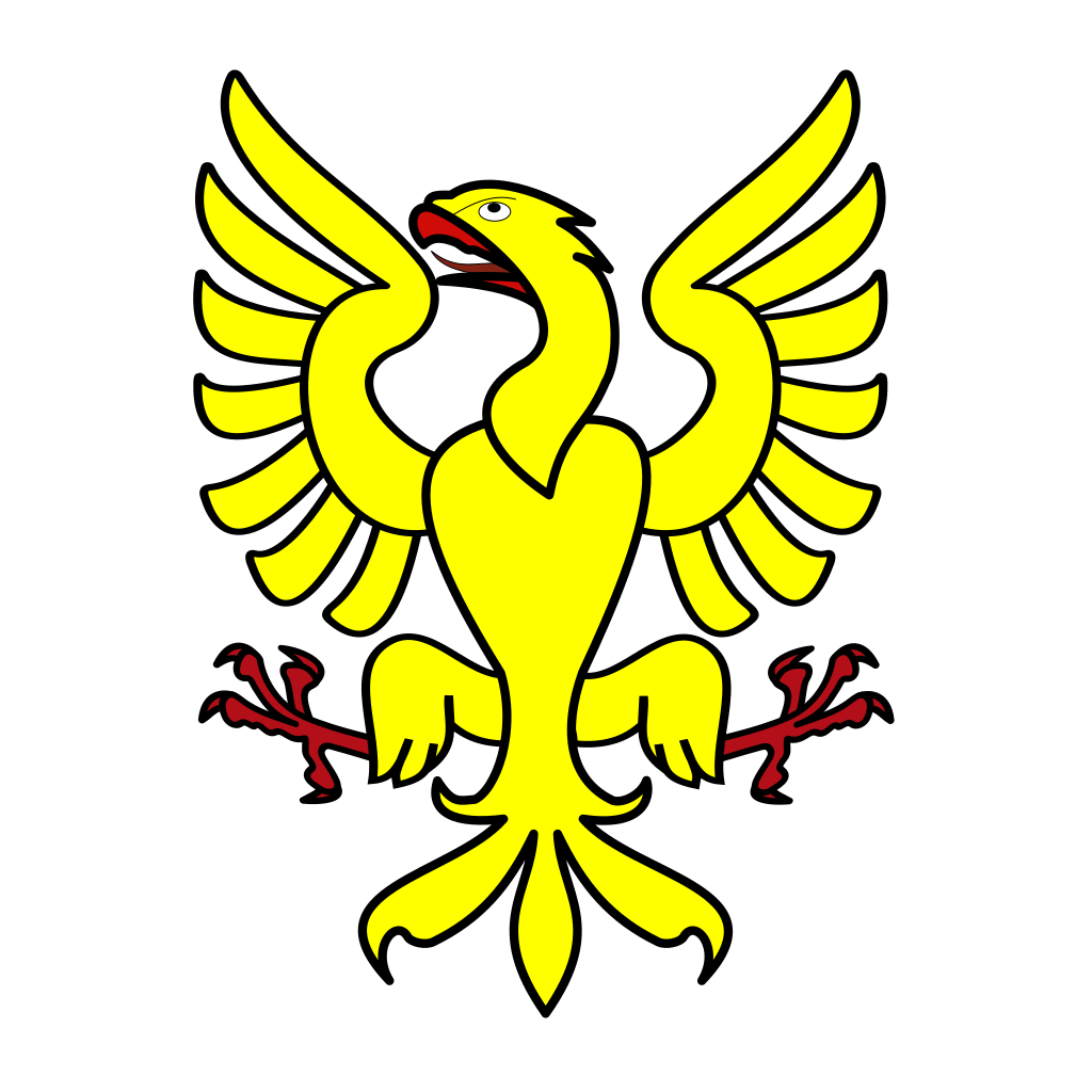 Yellow Eagle Design clipart preview