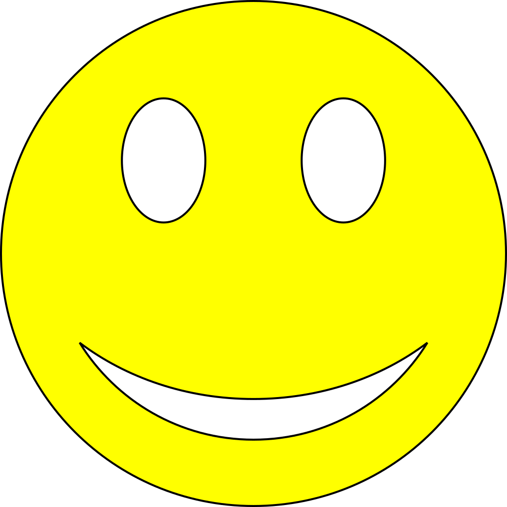 Yellow Smiling Smiley Face Emoji clipart preview